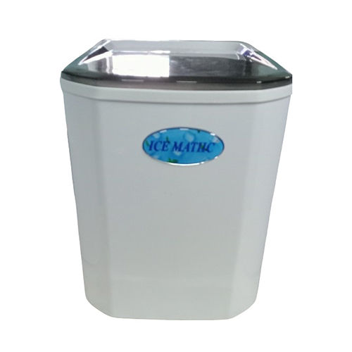 White Im-6 6 Kg Bullet Home Ice Maker