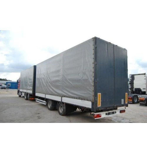 Yellow Ldpe Coated Truck Tarpaulin