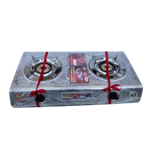 Manual Ss Two Burner Gas Stove