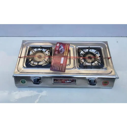 Butterfly Square With Castings Pansupport 1.5kg Gas Stove