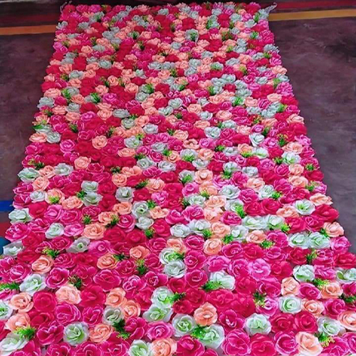 Wedding Backstage Rose Flower Panel