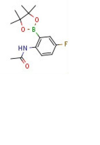 2-Acetamido-5-fluorophenylboronic acid, pinacol ester