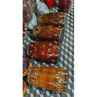 Dholak Drum - Body Material: Wood