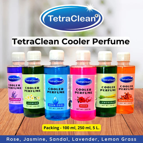 Tetraclean Cooler Perfume Lavender, Jasmine, Aqua Cool, Rose, Lemongrass, Sandalwood