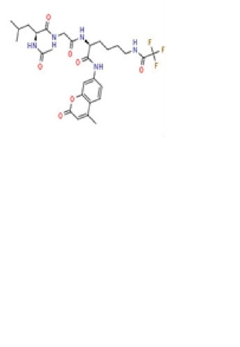 (S)-2-(2-((S)-2-Acetamido-4-methylpentanamido)acetamido) -n-(4-methyl-2-oxo-2h-chromen-7-yl)-6-(2,2,2-trifluoroacetamido)hexanamide