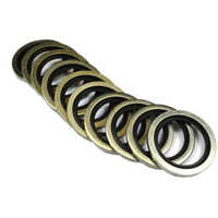 Dowty Sealsbonded Seals - Nitrile/hnbr/viton/silicone/epdm/neoprene, 110 X 75 Mm, Silver - Precision Engineered Industrial O-ring Seals