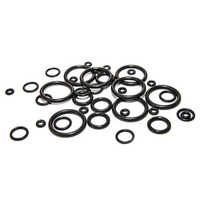 Nitrile Rubber O Rings - Rubber Material, Sizes 1 Mm To 1200 Mm, Black Color, Industrial Application - Versatile Sealing Solution