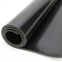 Shot Blasting Rubber Sheet - Color: Black