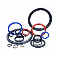 Gearbox Oil Seal - Rubber O-ring, 7-12mm Thickness | Multicolour, Industrial Application