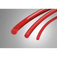 Silicon O Ring Cord - Color: Red