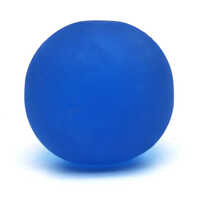 Blue Exercise Gel Ball - Silicon, 7x7x7 Cm, 100 Grams | Portable Hand Therapy Tool For Strengthening Grip, Stress Relief, And Flexibility