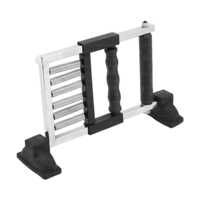 Spring Finger Exerciser Hand Gripper - Iron, 28.5x8.5x18.5cm, Black And Silver | Portable Design, Manual Power Source, Ideal For Muscle Strengthening