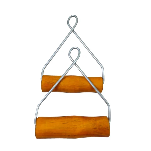 Wooden Handle Shoulder Pulley