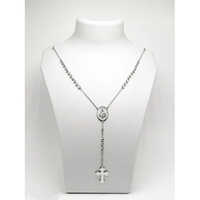 Silver Rosary Pendant