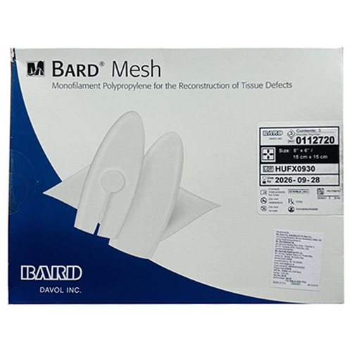 Bard Polypropylene Monofilament Hernia Mesh