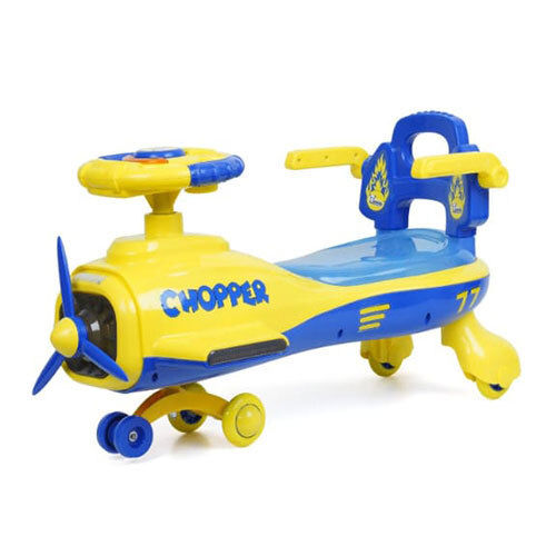 Yellow And Blue 4pcs Chopper Magick Car