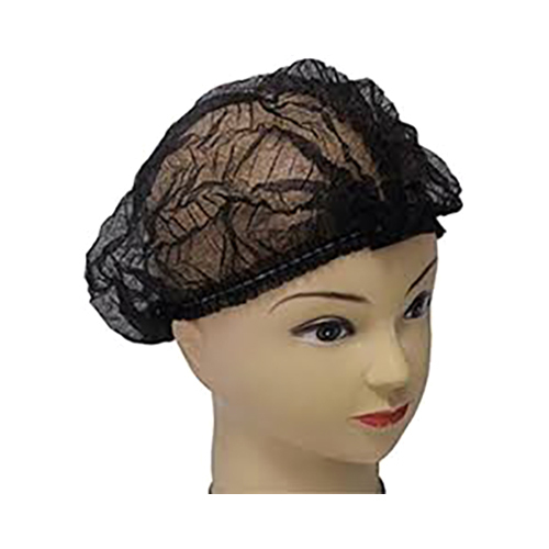 Bouffant Cap Black 16 inch