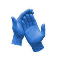 Nitrile Examination Blue Color Gloves