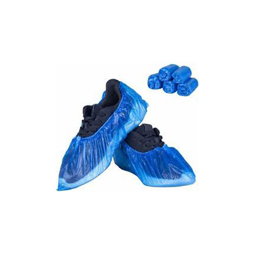 Blue Plastic Shoe Cover