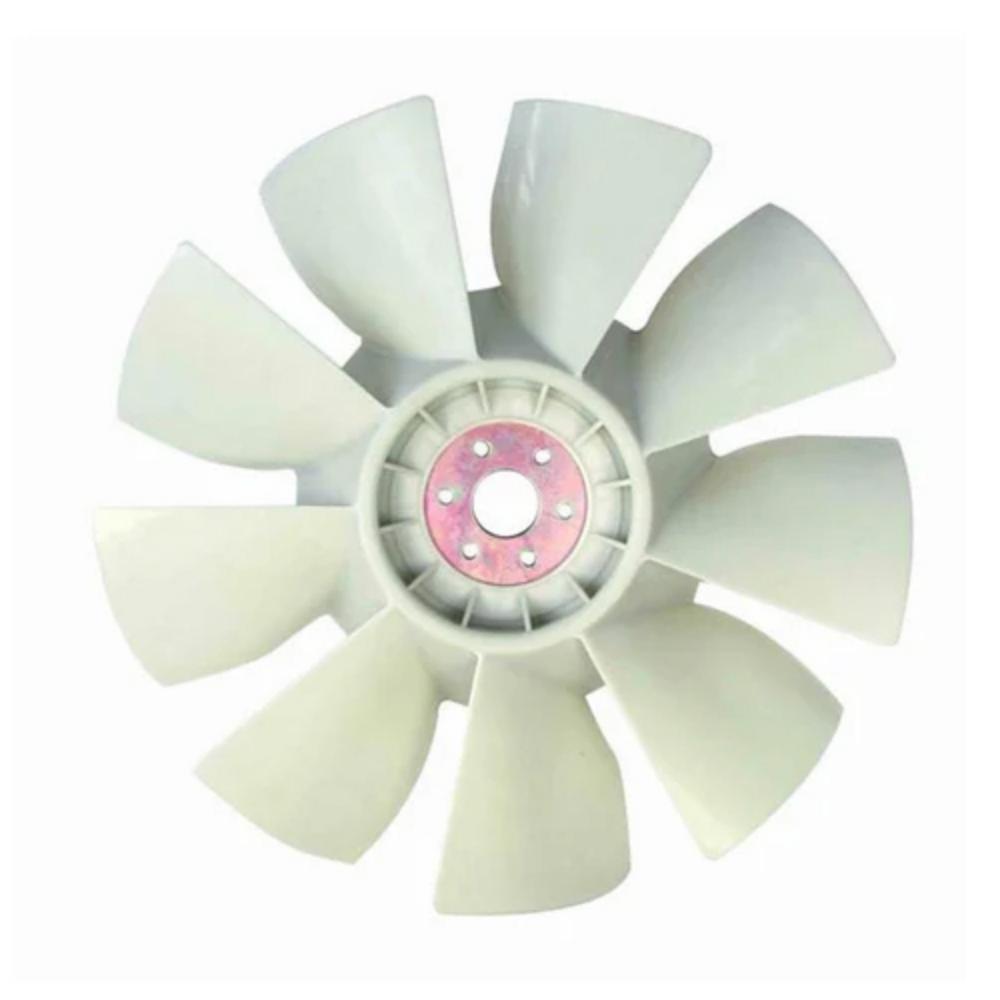 Komatsu Excavator Engine Fan - Color: White