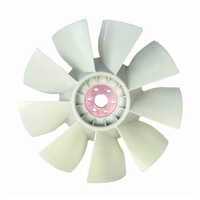 White Komatsu Excavator Engine Fan