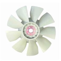 Komatsu Excavator Engine Fan - Color: White
