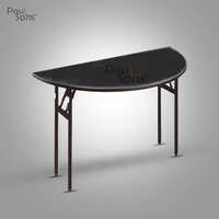Banquet Half Moon Table - Color: As Per Requirement