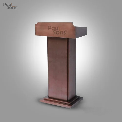 Hard Wooden Podium