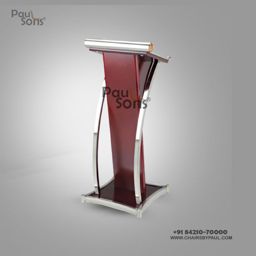 Wooden Brown Podium - Color: Different Available