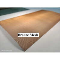 Bronze Wire Mesh - Steel Wire Mesh, Square Hole Design | Yellow Metal Alloys For Versatile Applications