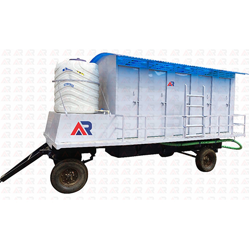 MS 10-Seater मोबाइल Toilet Van