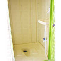 FRP Indian With Washbasin Portable Toilet