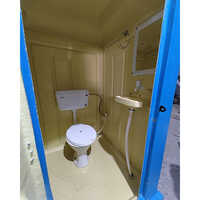 FRP Western With Washbasin Portable Toilet