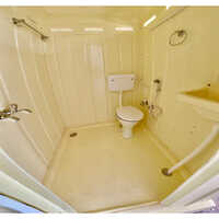 FRP Western With Shower And Washbasin Portable Toilet