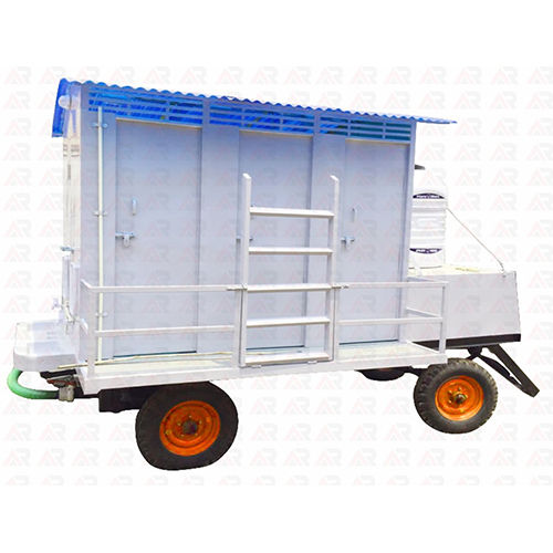 Ms 6-Seater Mobile Toilet Van - Color: As Per Requirement