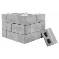 Partition Walls Cement Brick - Color: Gray
