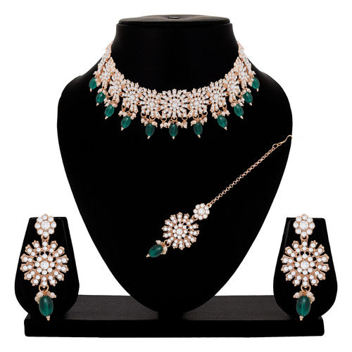 Blossom Brilliance Austrian Stone Necklace Set