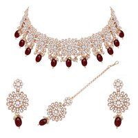 Blossom Brilliance Austrian Stone Necklace Set.