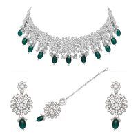 Blossom Brilliance Austrian Stone Necklace Set..