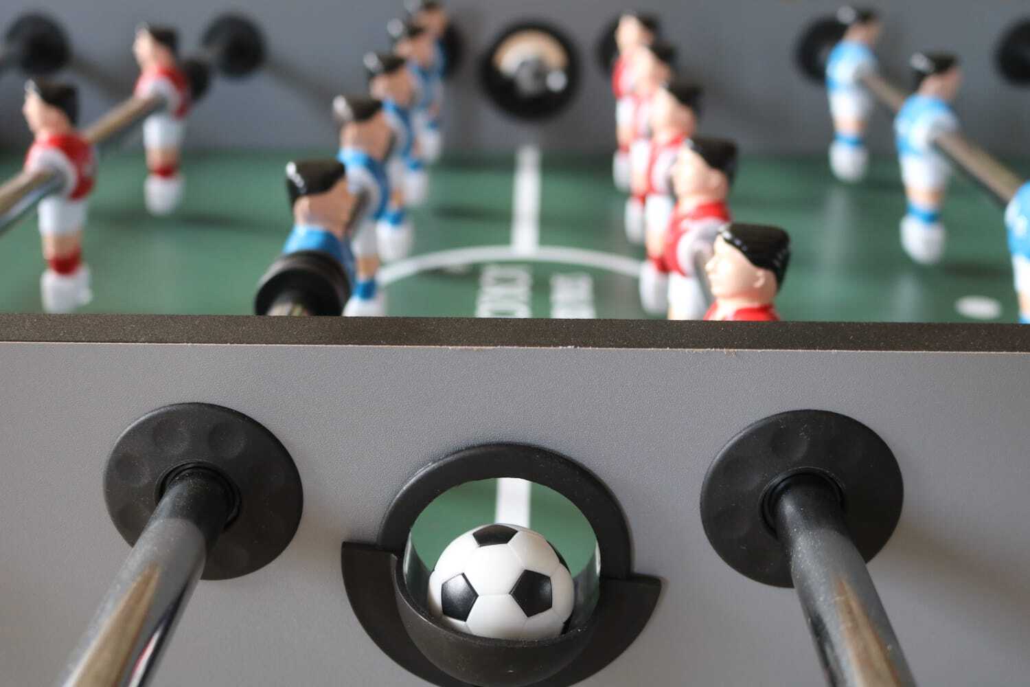 BOOT BOY foosball table - BB 1002 IN - Grey with graphics