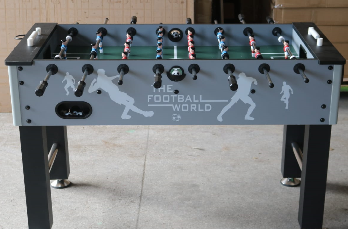 BOOT BOY foosball table - BB 1002 IN - Grey with graphics