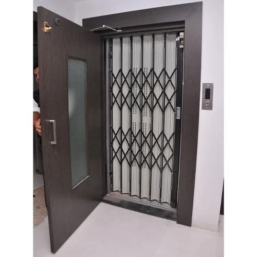 Manual Door Residential Elevator - Max. Lifting Height: 9 Foot (Ft)