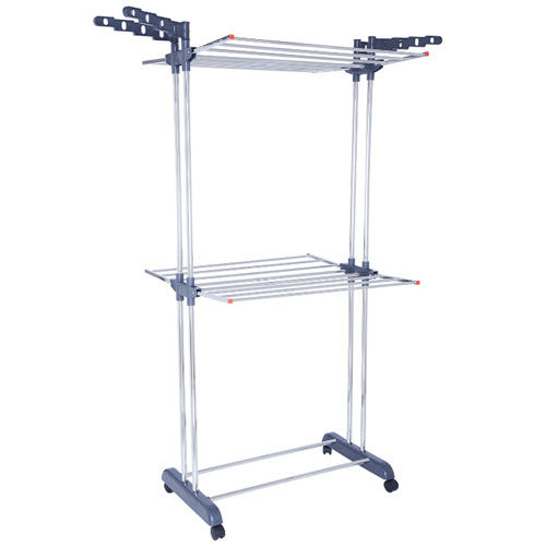Two Layer SS-PP  Clothes Drying Stand