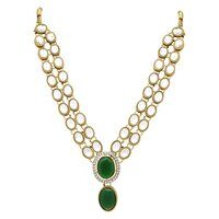 Kundan Oval Grace Choker Necklace Set