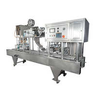 Bsb 24 Semi-automatic Hdpe Bottle Filling Foil Sealing Machine - Material: Stainless Steel