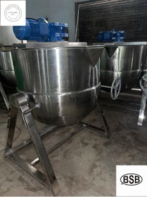 Automatic 25-50 Ltr Stainless Steel Steam Jacketed Kettle