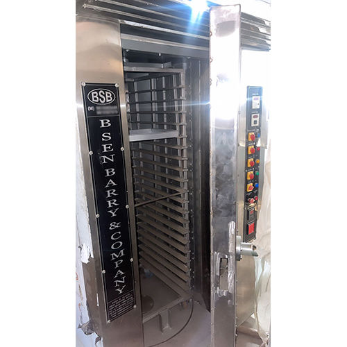 Stainless Steel Gas Operated Rotary Rack Oven