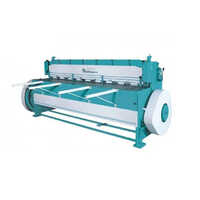 Mechanical Over Crank Shearing Machine - Stainless Steel, Blue And White | 1 Year Warranty, Fully Automatic Operation