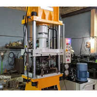 White And Yellow Deep Drawing Press