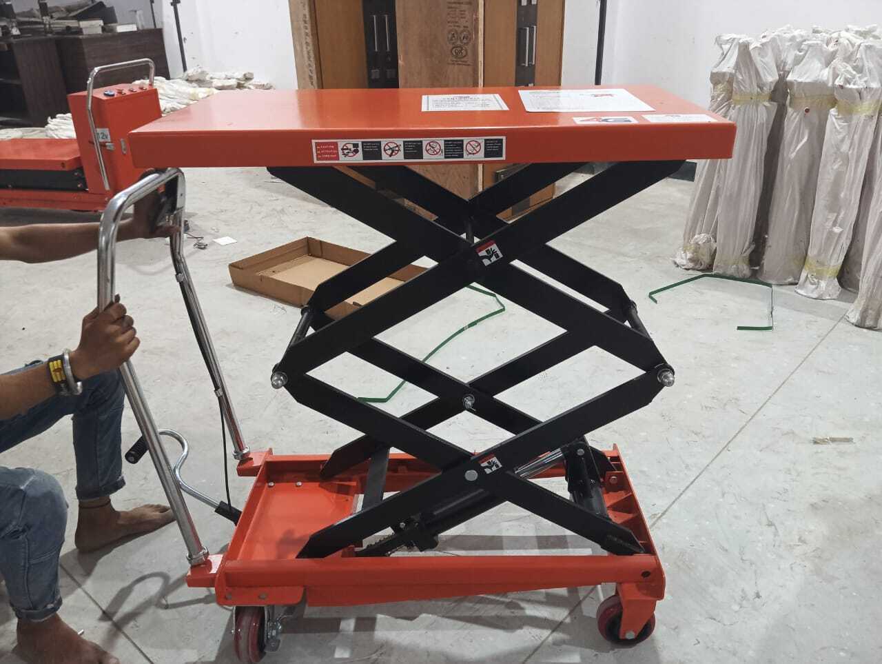 manual hydraulic sessior table